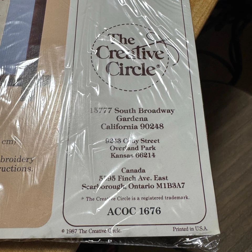 Corner of the World Cross Stitch Sampler Kit Creative Circle 1683 Houses 9x9" - Image 4 of 4