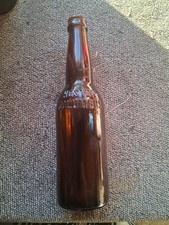 Vintage Hoster Columbus Embossed Beer Bottle 