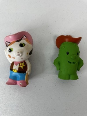 Disney Just Play Sheriff Callie and Toby Cactus wild west Plastic Figure