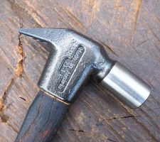 MINT 11OZ FARRIER "MUSTAD" DRIVING HAMMER BLACKSMITH HORSESHOEING ANVIL VINTAGE