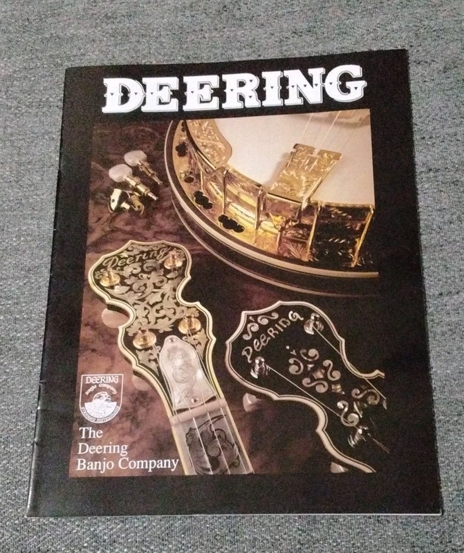 Deering Banjo Catalog  W/ Price Sheet