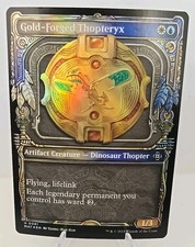 Gold-Forged Thopteryx (Showcase) MTG March of the Machine: The Aftermath Foil