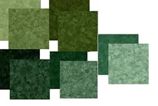 Green Rich Earth Textures - Assortment Set - 12x12 Paper - 5 Designs
