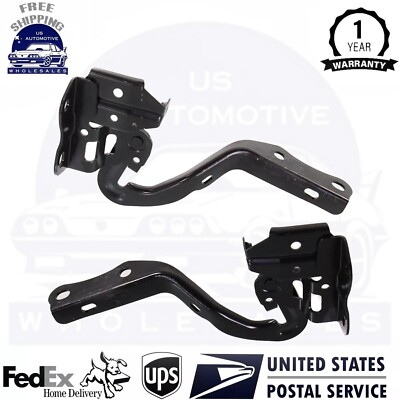 New Hood Hinges Driver & Passenger Side For 2012-2017 Toyota Prius V Pair