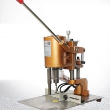 DK-150 Electric Tag Punching Machine Loose-Leaf Voucher Paper Desktop Punching