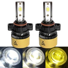 5202 3000k Led Kit Fog Light Bulb Switchback 3k 4k 6k White Yellow Strobe Light