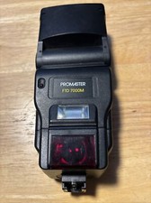 F90170 Promaster FTD 7000M Bounce, Swivel, Motor Zoom Flash W/ CN Canon Shoe