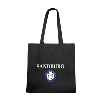Carl Sandburg College Chargers Institutional NCAA Team Seal Tote Bag
