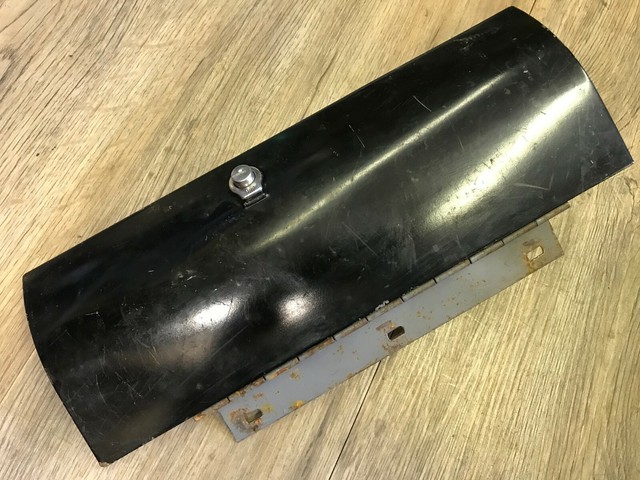 1957 57 CHEVY BEL AIR 210 USED GM GLOVE BOX DOOR & HINGE OEM eBay