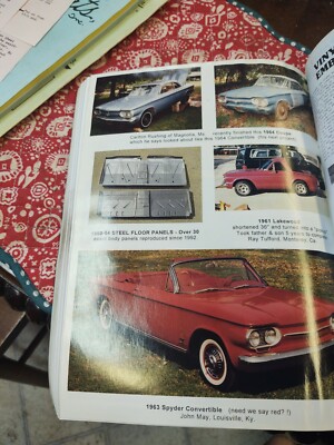 Clark's Corvair Parts Main Catalog 1995-1998 | eBay
