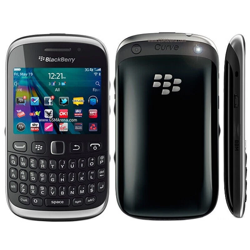 Original Unlocked BlackBerry Curve 9320 Black GSM 3G GPS QWERTY Smartphone - Image 4 of 4