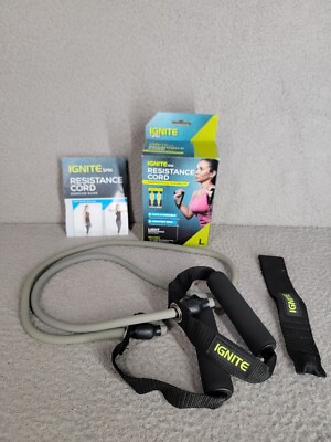 Workout Resistance Cord Band - L Light (up to 20 lbs) Home Gym Workout Open Box