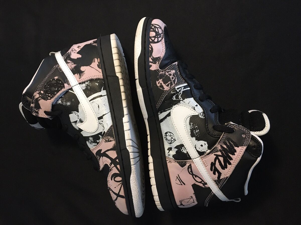 2004 Nike SB Dunk High Pro x Futura Dunkle Unkle US Size 9 2004 Nike SB Dunk High Pro x Futura Dunkle Unkle US Size 9