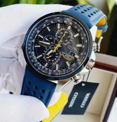 時計 CITIZEN Eco-Drive BLUE ANGELS CITIZEN Eco Drive Blue Angels Chronograph Men's Watch – Precious