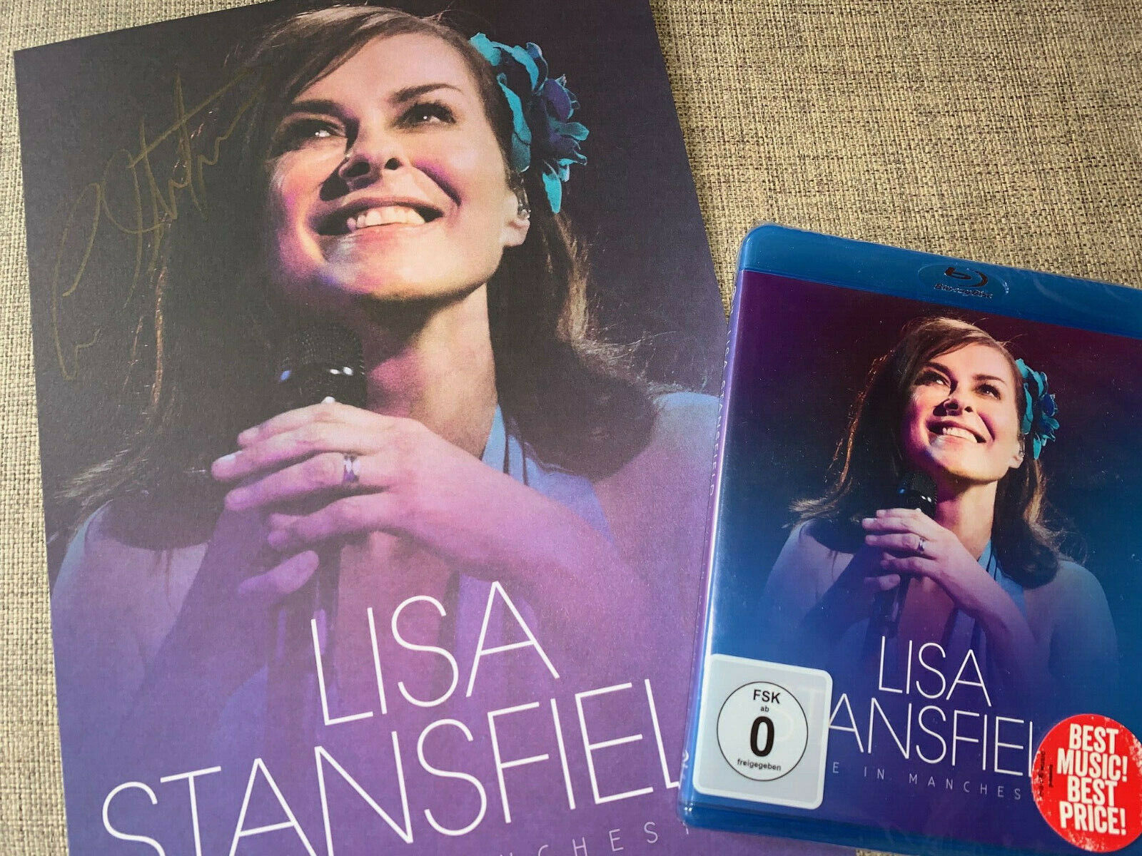 LISA STANSFIELD - LIVE IN MANCHESTER 2014 - BLU-RAY + LIMITED SIGNED PROMO PRINT Uzupełnij nowe prace