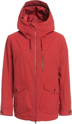 Roxy - Womens Stated Warmlink Jacket Brick Red