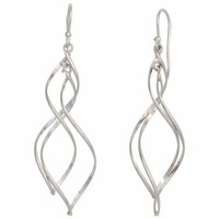 OhrhäNger Ohrringe Ohrhaken Silberohrringe 925 Silber Rhodiniert, Damen