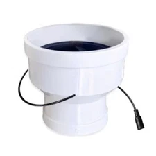 ABS Plastic Duct Fan 75mm to 110mm 12V Duct Fan For Grow Room Kitchen Venting