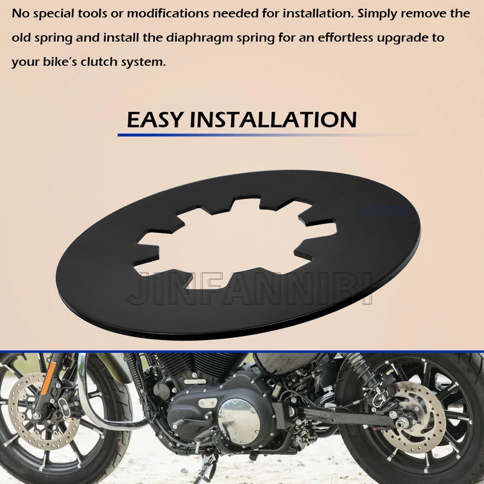 Clutch Diaphragm Spring for Harley-Davidson Sportster 883 1200 XLH/XL 1991-2020 - Image 3 of 4