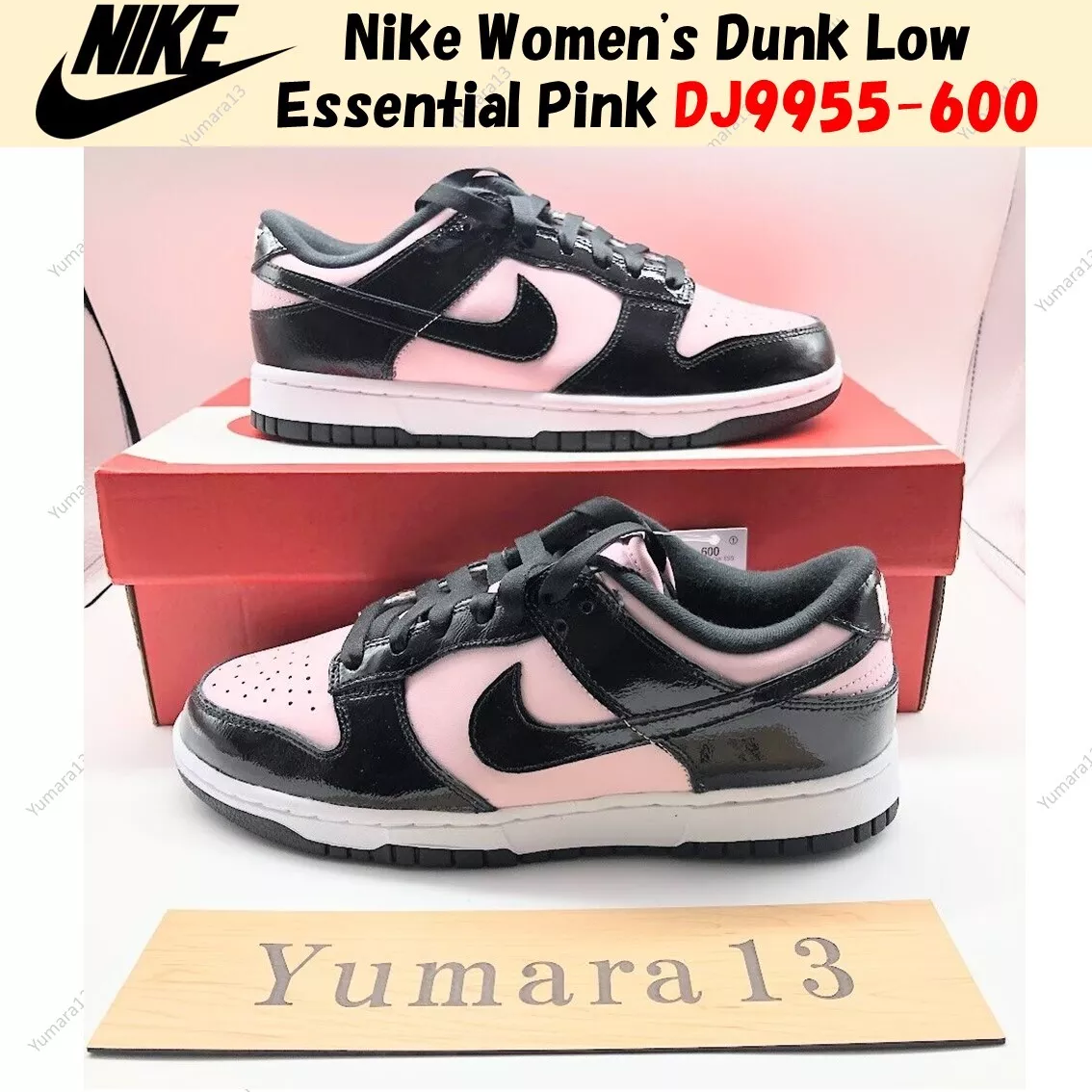 pink foam black dunks