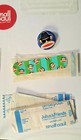 PAUL FRANK / SMALL PAUL Promo Items Lot STICKERS PINBACK BANDAGES Earplugs RARE — photo 5
