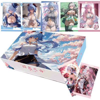 National Beauty 2 Goddess Spicy Waifu 12 Pack Trading Card Booster Box Anime TCG