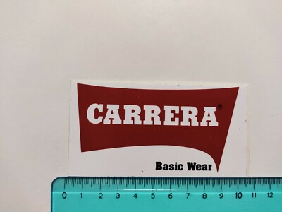 CARRERA JEANS BASIC WEAR STICKER STICKER STICKER 80s ORIGINAL