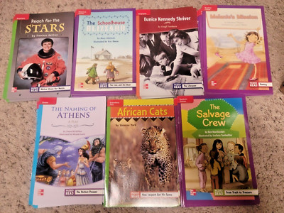 * Lot of 35 McGraw Hill WONDERS Leveled Books Grade 3 - Class Sets *