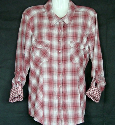 Style \u0026 Co Cowgirl Western Shirt Womens 