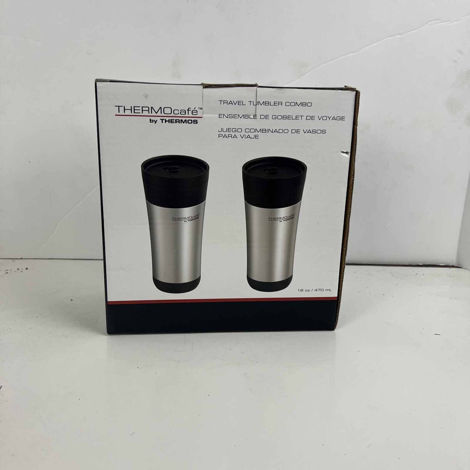 NIB Thermocafe By Thermos Insulated Travel Thermos Combo!