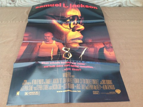 1997 187 Original Movie House Full Sheet Poster 