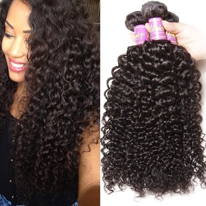 Brazilian Curly Virgin Hair Weave 3 Bundles Unprocessed Human Hair