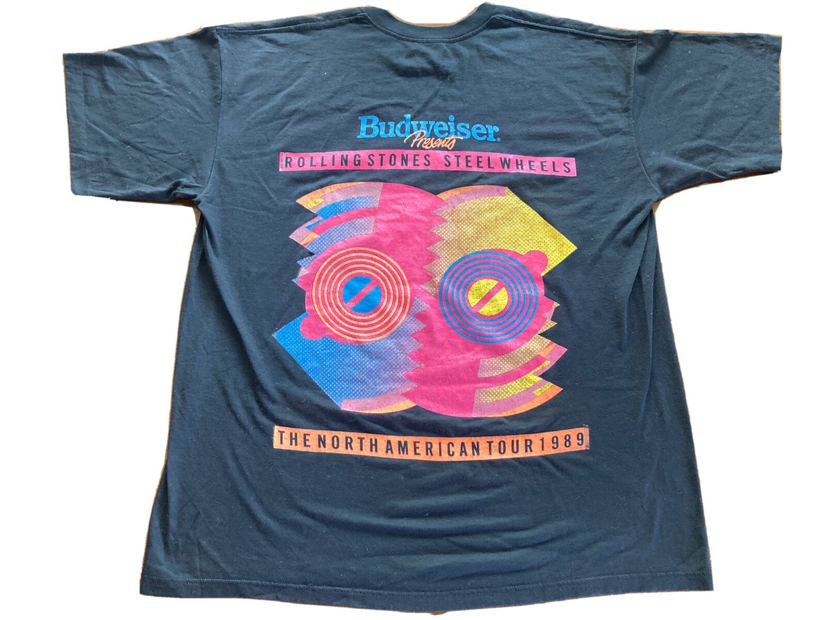 1989 The Rolling Stones Steel Wheels North American Tour T 1989 The Rolling Stones Steel Wheels North American Tour T