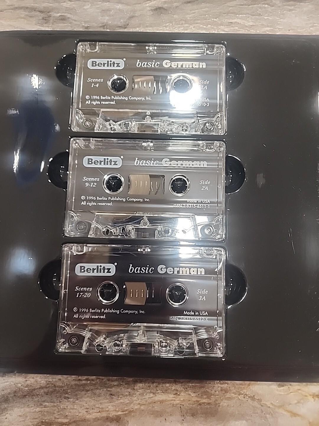 Basic Ser. Basic German by Berlitz Publishing Staff (1997, Cards,Flash