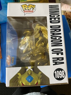 Funko POP! Super: Yu-Gi-Oh! Winged Dragon of Ra Metallic 6 inch