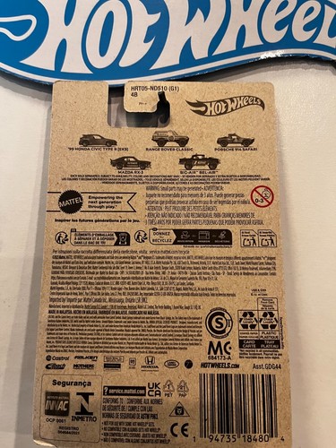 2024 HOT WHEELS NOIR BIG-AIR BEL-AIR 5/5 HW SPEED GRAPHICS - Photo 2/2