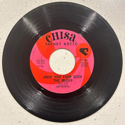 Yaphet Kotto - Have You Ever Seen the Blues / Have You Dug His Scene 45rpm Chisa