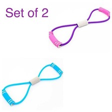 Stretch Band Chest Expander SET OF 2   USA SELLER        SHIPPING SAME DAY