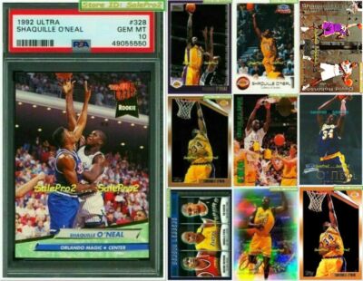 100++ SHAQUILLE O'NEAL RC AUTO ROOKIE SINGLES GAME JERSEY LOT . YOU PICK LIST