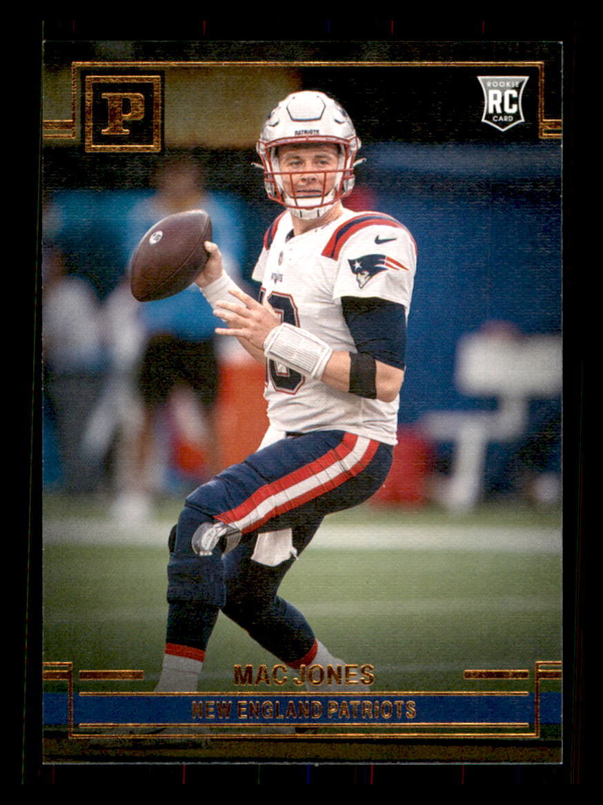 2021 Football Panini Chronicles Mac Jones New England Patriots #PA-5 RC