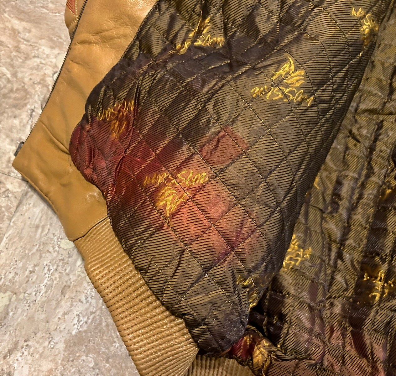 Al Wissam Egyptian King Tut Leather Jacket Sz 62 eBay