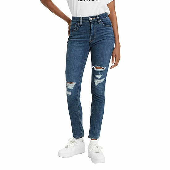 Levi s NWT Lapis Longing Dark Wash 721 High Rise Skinny Jeans