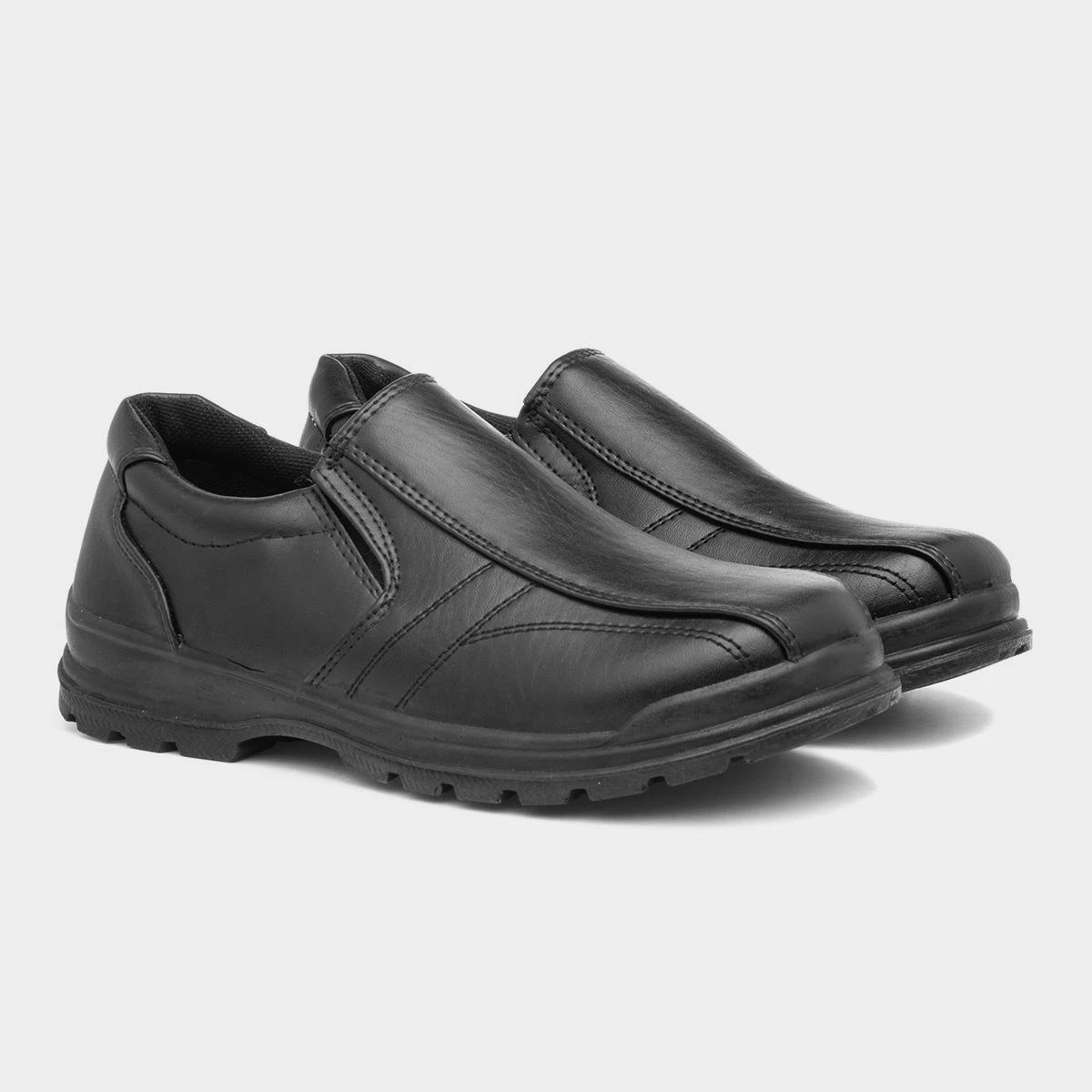 BOYS SLIP ON SMART DRESS TEENS SHOES KIDS INFANT SCHOOL WEDDING