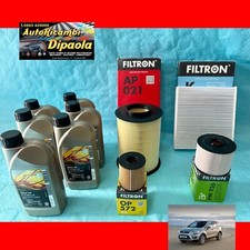 KIT TAGLIANDO FORD KUGA 2.0 TDCI (2008-2012) 136 140 163 CV 6 OLIO 5W30 + FILTRI