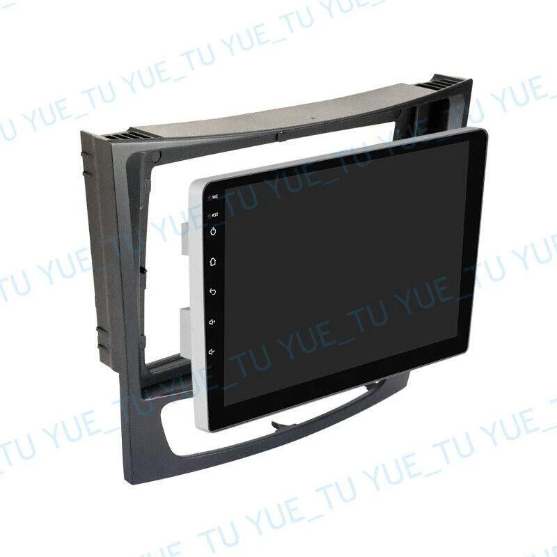 9'' Car Radio Stereo Frame Panel Fascia for Benz E-class W211 E200 E220 2002~10 - Image 3 of 4