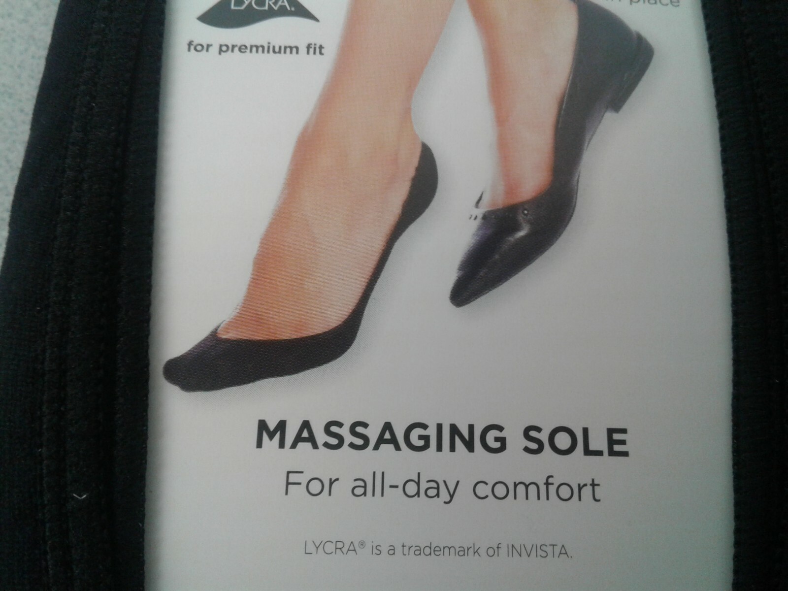 SAOLA Peds suola massaggiante donna 3 paia fodere nere ultra basse taglia 5 10 nuove (65