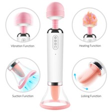 Breast Enhancer Sucker Female Enlargement Pump Suction Nipple Massager Wand New