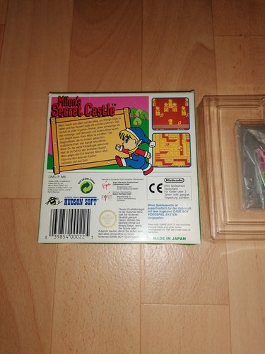 jeu nintendo game boy milon's secret castle sans notice noe TBE rare - Photo 2/7