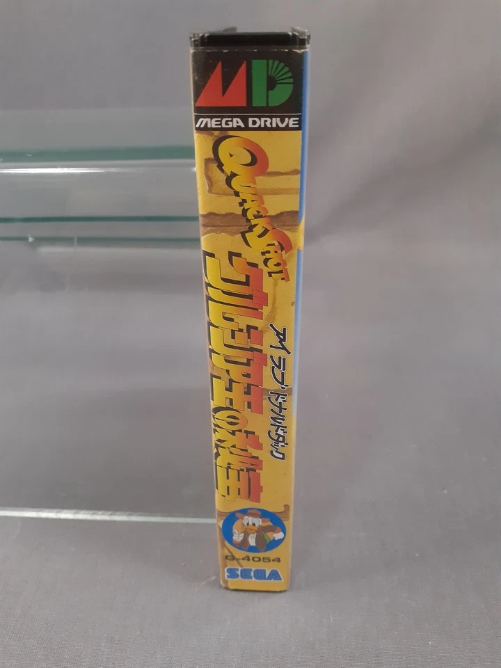 SEGA MEGADRIVE MEGA DRIVE MD  QUACKSHOT The Treasure of Georgia NTSC-J Japanese - Image 4 of 4