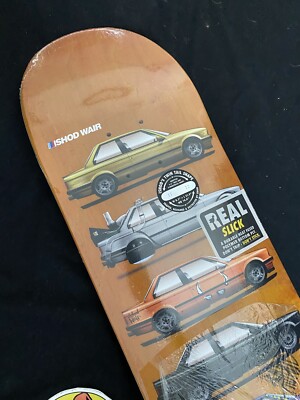 RARE SIGNED Ishod Wair SLICK ED. Customs Cars Real Skateboard Deck AUTOGRAPHED | eBay